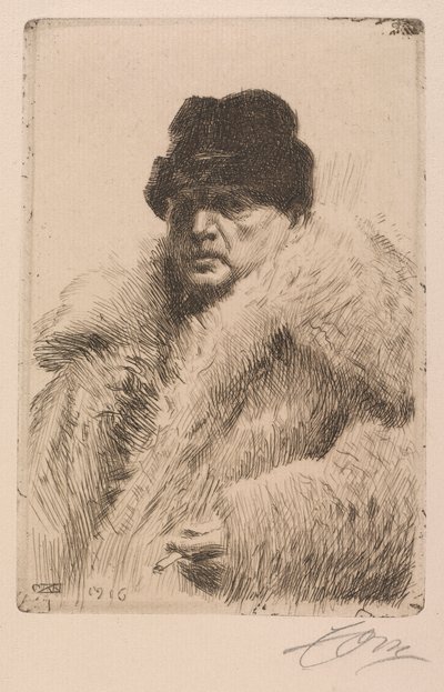 Önarckép alkotó: Anders Leonard Zorn