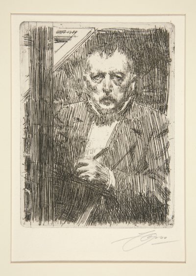 Önarckép alkotó: Anders Leonard Zorn