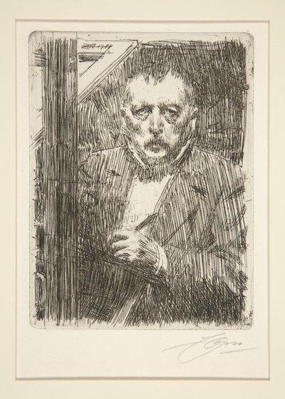Önarckép alkotó: Anders Zorn