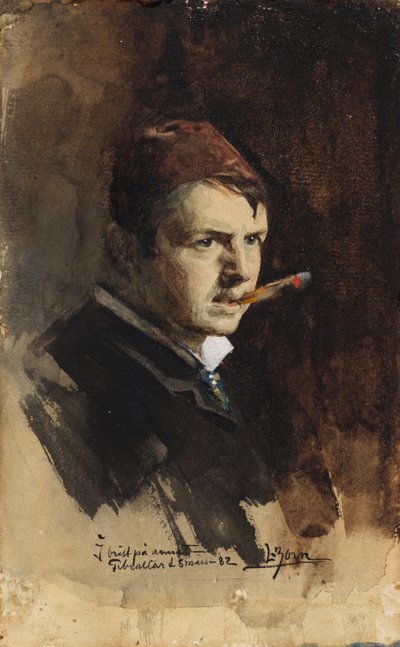 Önarckép alkotó: Anders Zorn
