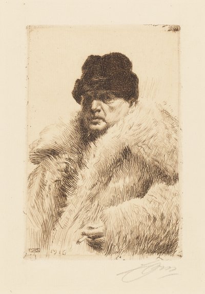 Önarckép alkotó: Anders Zorn