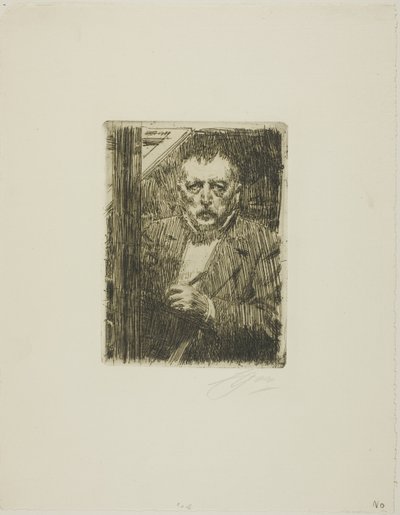Önarckép 1911 alkotó: Anders Leonard Zorn