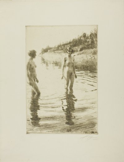 Sekély alkotó: Anders Leonard Zorn
