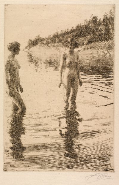 Sekély alkotó: Anders Leonard Zorn