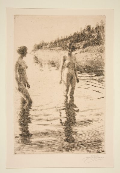 Sekély alkotó: Anders Leonard Zorn