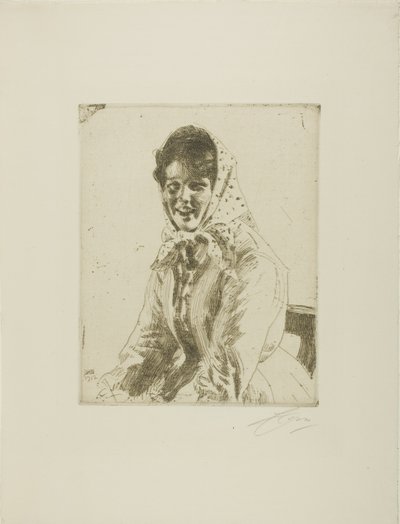 Egy Skeri lány alkotó: Anders Leonard Zorn