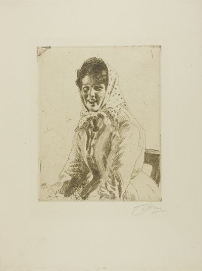 Egy Skeri lány alkotó: Anders Leonard Zorn
