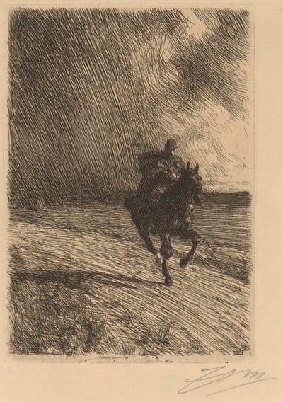 Vihar alkotó: Anders Leonard Zorn