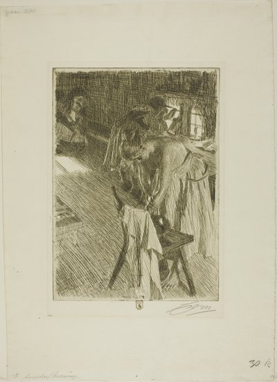 Vasárnap reggel alkotó: Anders Leonard Zorn