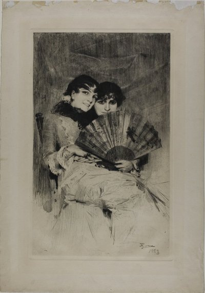 Az unokatestvérek alkotó: Anders Leonard Zorn