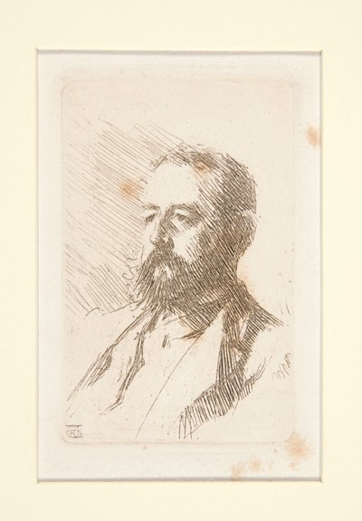 Carl Snoilsky költő alkotó: Anders Zorn
