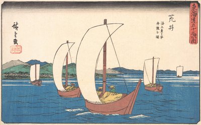 Arai, kb. 1842., kb. 1842. alkotó: Ando Hiroshige