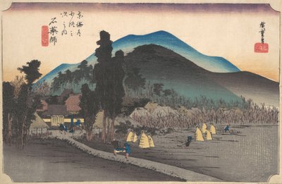 Ishiyakushi, Ishiyakushi idő, mi? 1834. , szúnyog. 1834. alkotó: Ando Hiroshige