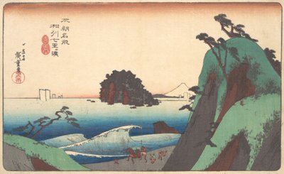 Durva kedvéért, Shchi Rigahama? 1830. , szúnyog. 1830. alkotó: Ando Hiroshige