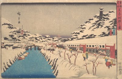 Téli táj, 1846., 1846. alkotó: Ando Hiroshige