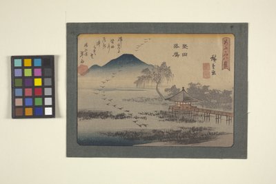 Ishiyama alkotó: Ando or Utagawa Hiroshige