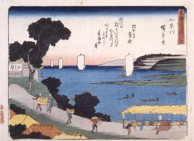 Kanagawa alkotó: Ando or Utagawa Hiroshige