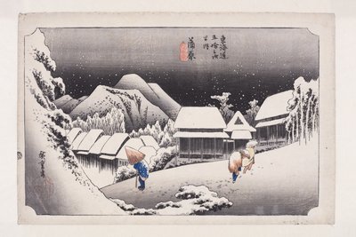 Kanbara: Night S w (Kanbara, Yuki by) (Ez egy adatbázis t) alkotó: Ando or Utagawa Hiroshige