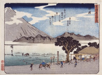 Numazu alkotó: Ando or Utagawa Hiroshige