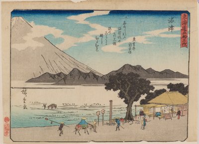 Numazu alkotó: Ando or Utagawa Hiroshige