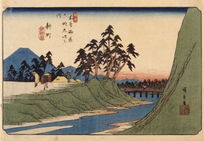 Shinmachi alkotó: Ando or Utagawa Hiroshige