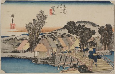 Shinmachi B alkotó: Ando or Utagawa Hiroshige