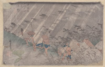 Figyelj (Black Woodblock) alkotó: Ando or Utagawa Hiroshige