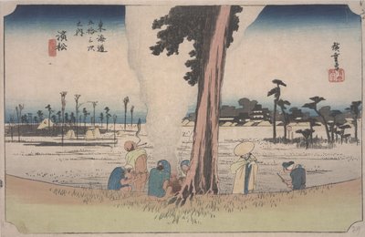 Téli jelenet alkotó: Ando or Utagawa Hiroshige
