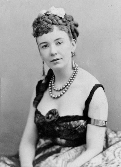 Cora Pearl (A15) alkotó: Andre Adolphe Eugene Disderi