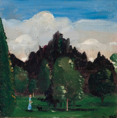 Ile-de-France tájképe alkotó: Andre Derain