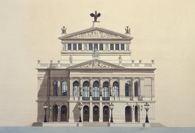 Operaház, Frankfurt, Németország alkotó: Andras Kaldor