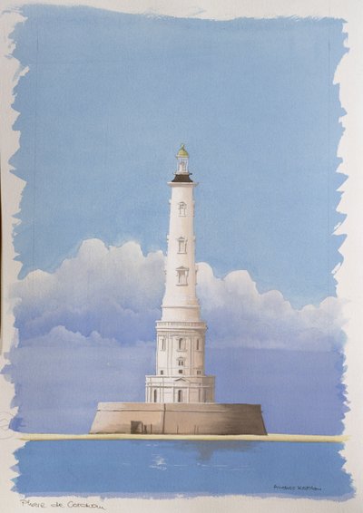 Corduan világítótorony, Pointe de Grave, Gironde, Franciaország alkotó: Andras Kaldor