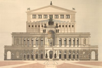 Állami Opera, Drezda, Németország alkotó: Andras Kaldor