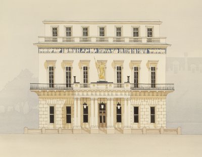The Athenaeum, Waterlo Place alkotó: Andras Kaldor