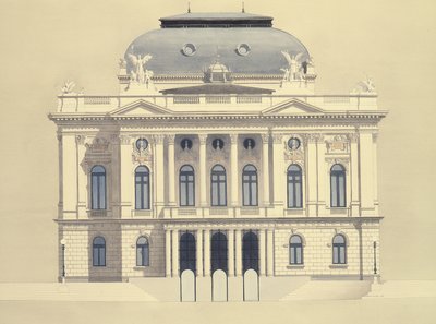 Zürichi Operaház, Zürich, Svájc alkotó: Andras Kaldor