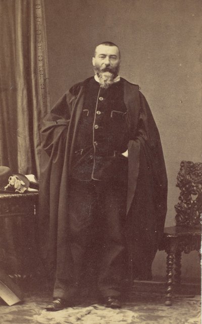 Alphonse Karr, 1850-es évek. alkotó: Andre Adolphe Eugene Disderi