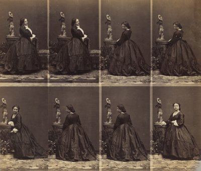 Berthe, 1862. január 22-1862. április. alkotó: Andre Adolphe Eugene Disderi