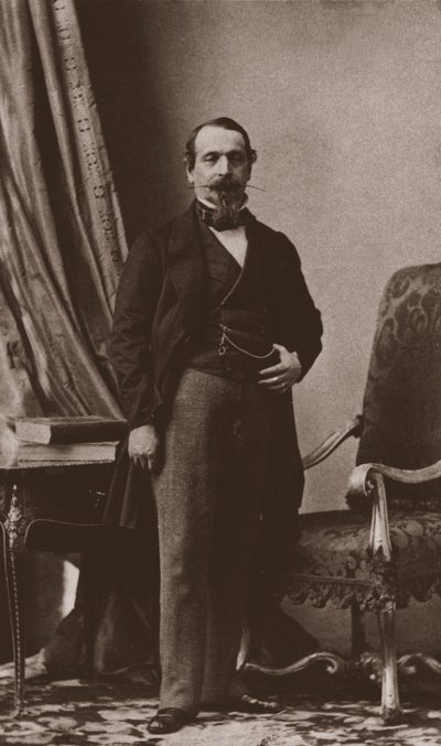 III. Napóleon császár, 1860 körül alkotó: Andre Adolphe Eugene Disderi