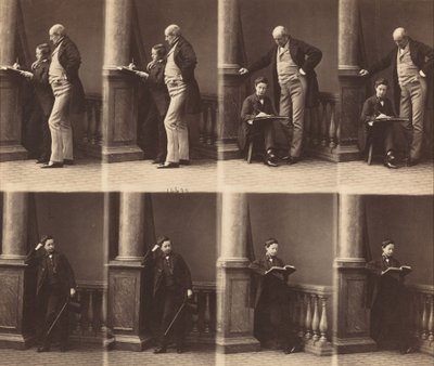 Mr. Jadin és fia, c. 1860. alkotó: Andre Adolphe Eugene Disderi