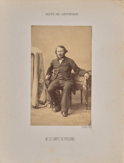Persigny grófja alkotó: Andre Adolphe Eugene Disderi