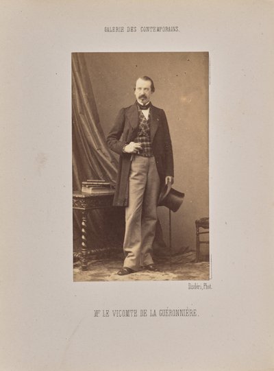 Guéronniére grófja alkotó: Andre Adolphe Eugene Disderi