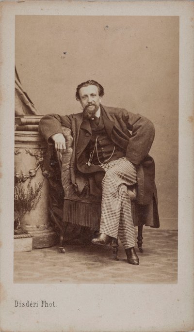 Arthur Kalkbrenner portréja 1828-1869, 1869. alkotó: Andre Adolphe Eugene Disderi