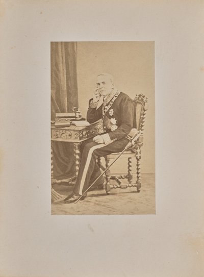 Őexcellenciája gróf Louis Cibrario alkotó: Andre Adolphe Eugene Disderi