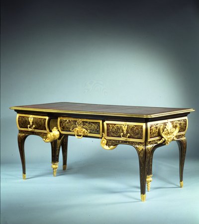XIV. Lajos lapos íróasztal alkotó: Andre Charles Boulle