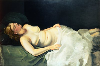 Szőke meztelen alvás alkotó: Andre Derain