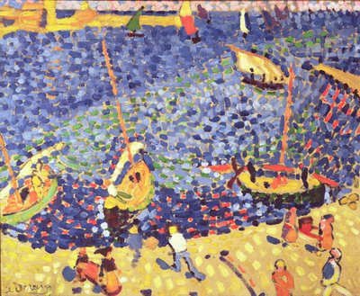 Csónakok Collioure-ban alkotó: Andre Derain