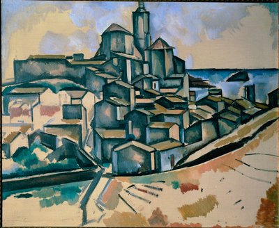 Cadaques Andre Derain (1880-1954) festménye 1910 Prága, Nemzeti Galéria, Cadaques 1910 alkotó: Andre Derain