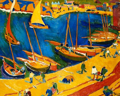 Collioure: Collioure: A halászkikötő; Collioure: Le Port de Peche alkotó: Andre Derain