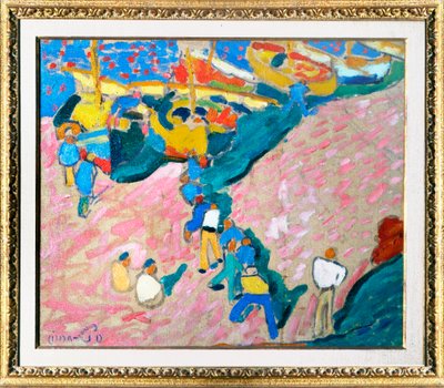 Halászok Collioure-ban André Derain által alkotó: Andre Derain