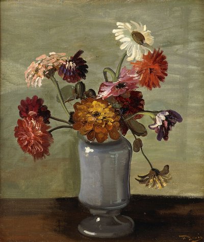 Virágok vázában (olaj, vászon) alkotó: Andre Derain